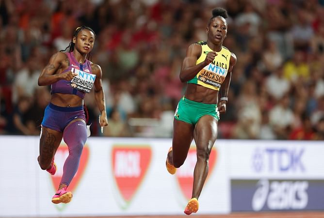 Top 5 fastest women in 100m in 2024 leading up to the Paris Olympics ft. Sha'Carri Richardson, Shericka Jackson