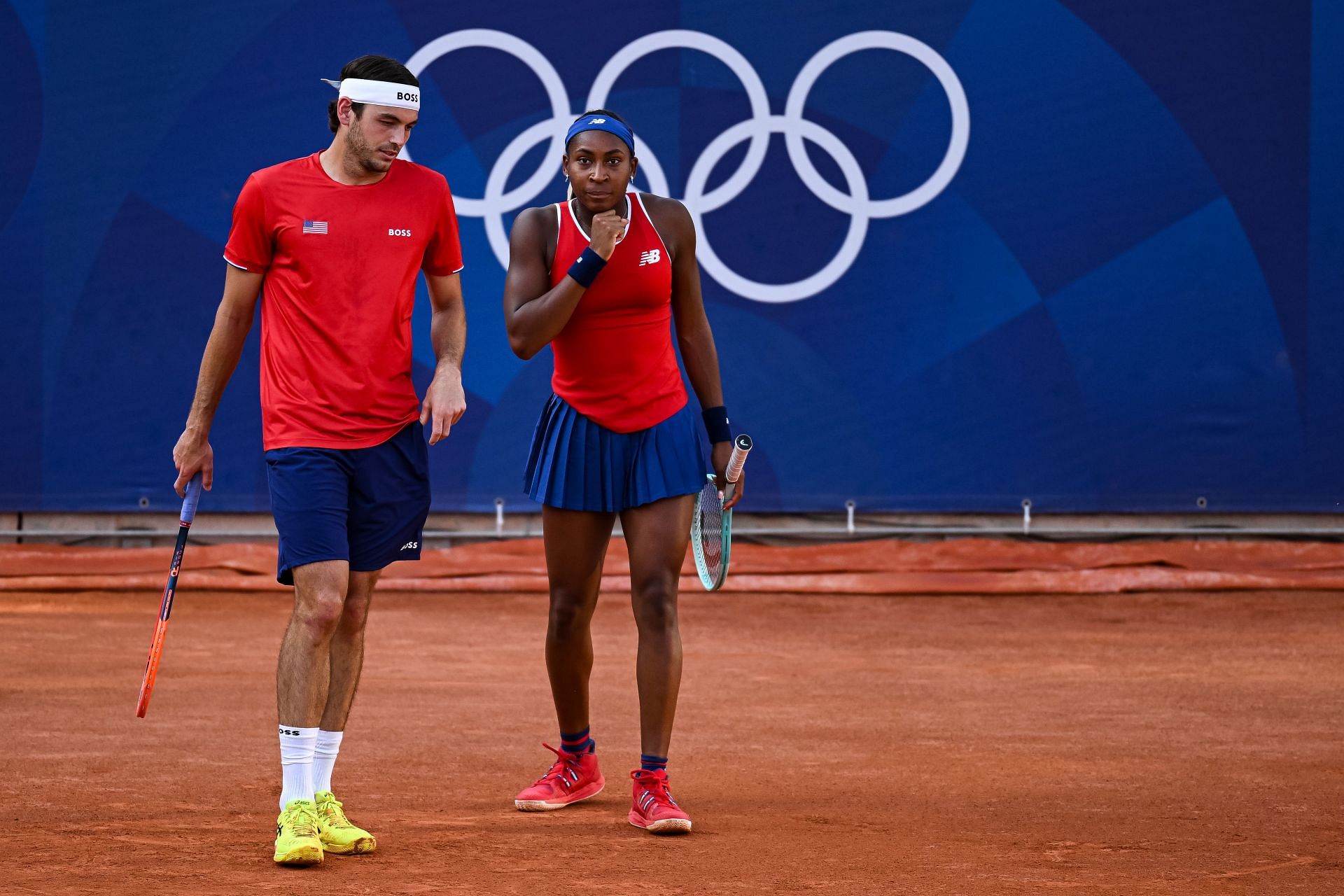 Taylor Fritz (L) and Coco Gauff (Source: Getty)