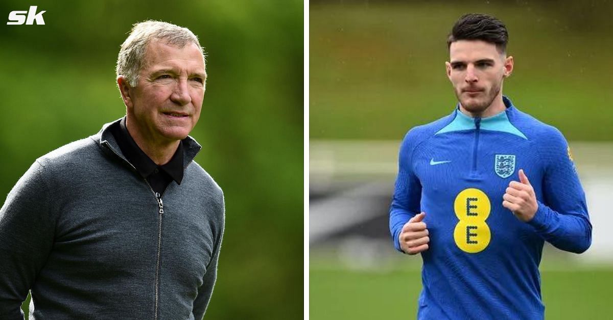 Graeme Souness (left) and Declan Rice