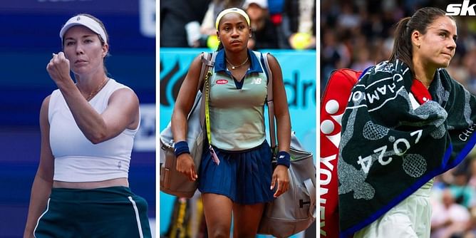 Danielle Collins the only American woman to make the singles quarterfinals at the Paris Olympics 2024 as Coco Gauff, Emma Navarro bite the dust