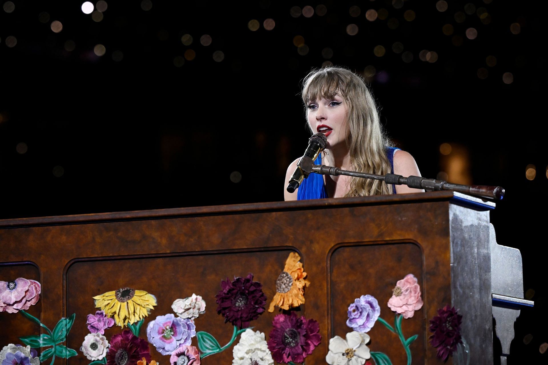 Night Two Of Taylor Swift | The Eras Tour - Amsterdam, Netherlands - Image via Getty MIKE COPPOLA/GETTY / KEVIN MAZUR/GETTY