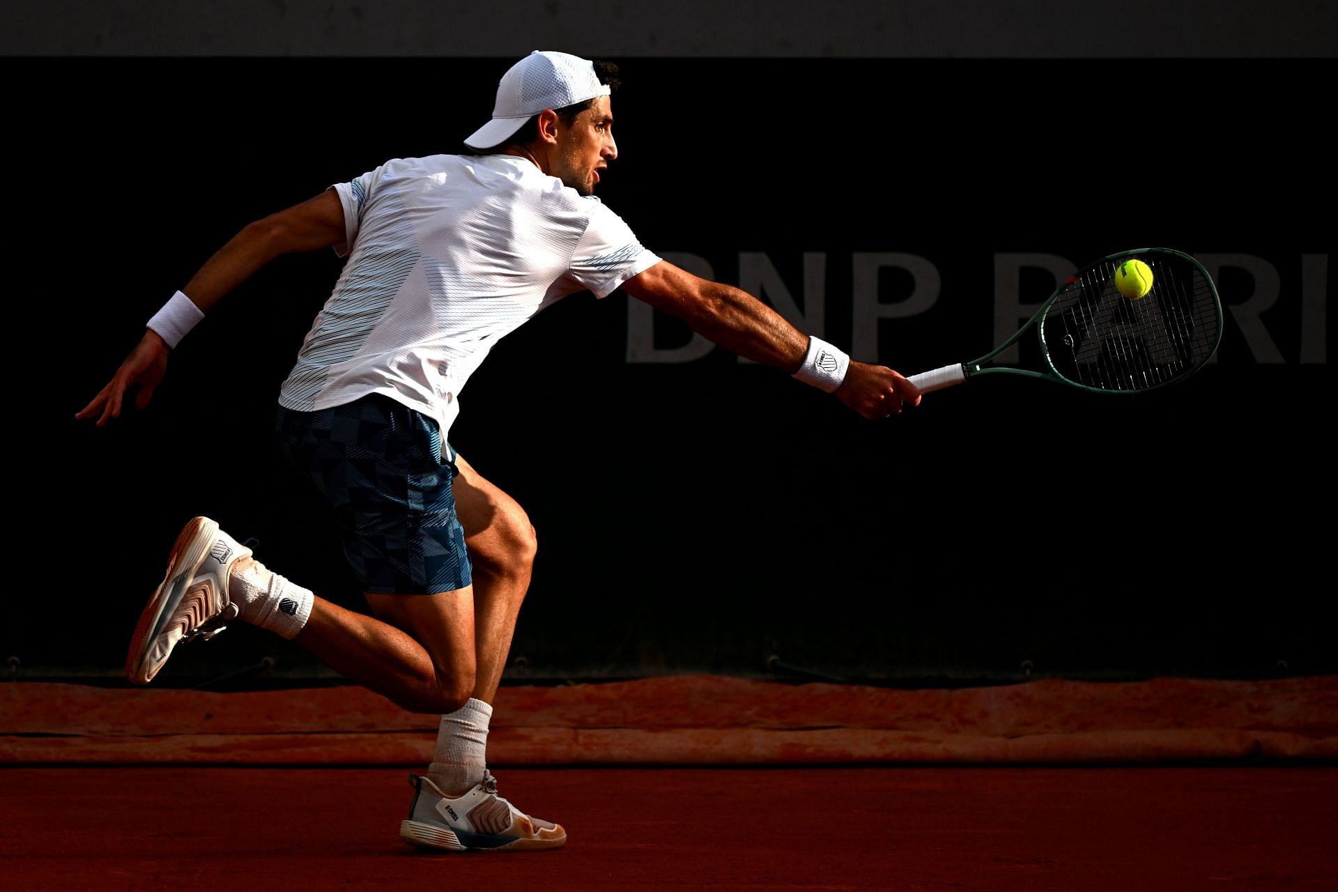 Pedro Cachin at the 2024 French Open. (Photo: Getty)