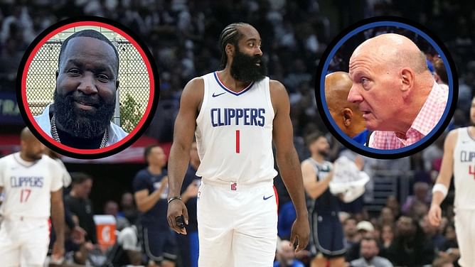 "All he's been doing is paying salaries" - Kendrick Perkins slams Steve Ballmer for signing James Harden to $70 million deal with Clippers