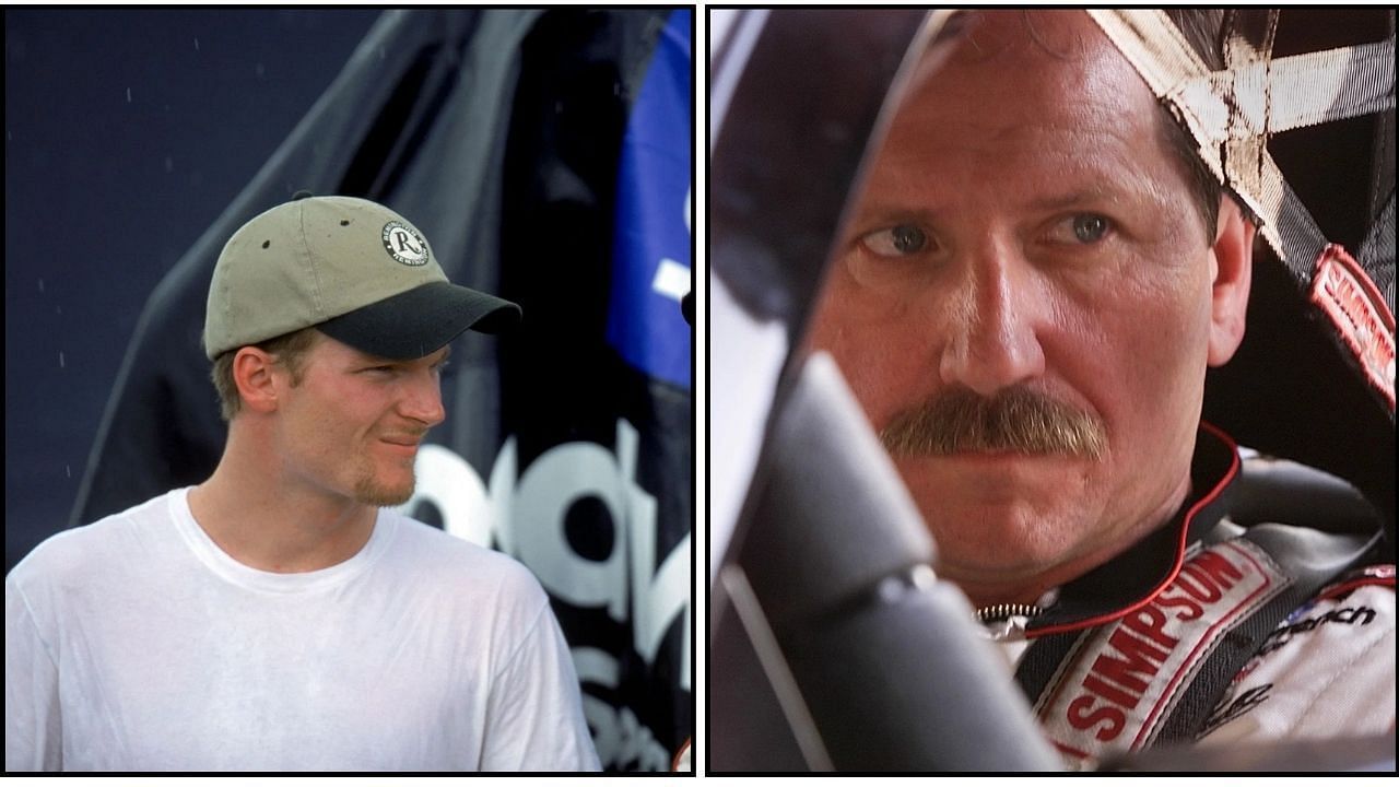 NASCAR veteran talks about a tough moment Dale Earnhardt Jr. shared with his father in 2000 (Images from Syndication: USA TODAY and Getty Images)