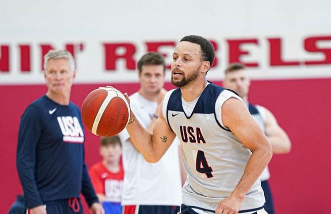"I had a little blood": Steph Curry bluntly shrugs off injury worries from Team USA Olympics camp