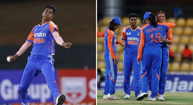 [Watch] Pooja Vastrakar strikes twice to send back Pakistan openers in IND vs PAK 2024 Women’s Asia Cup