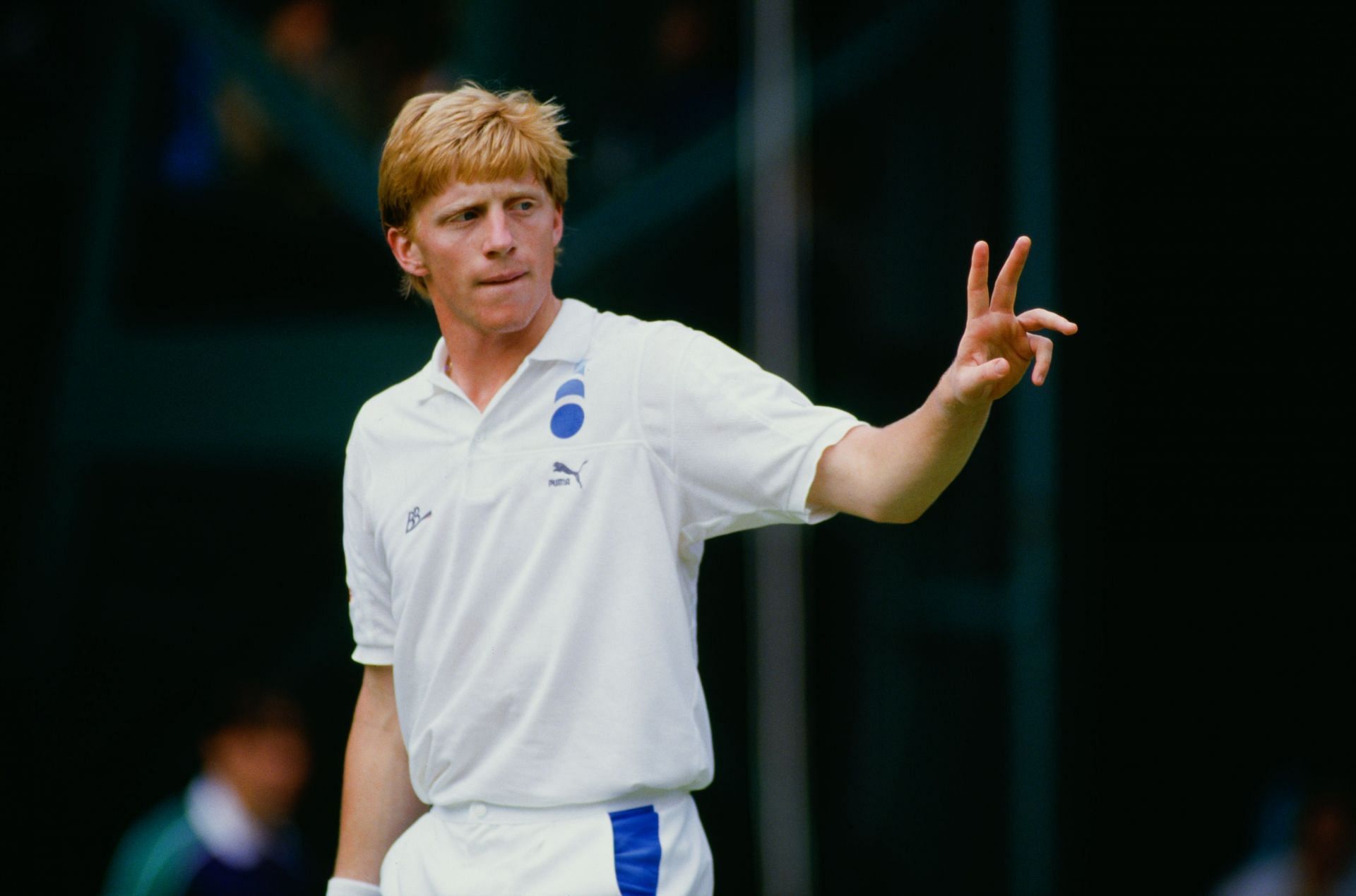 Boris Becker is the youngest player to defend the Wimlbedon title.