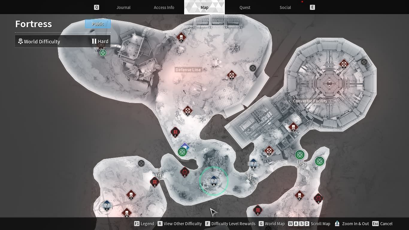 Sniper-exclusive Action and Reaction drop location (Image via Nexon)