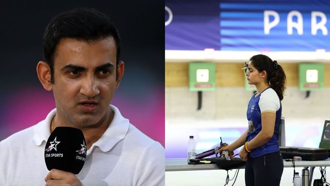 “You’ve made India proud” - Gautam Gambhir congratulates Manu Bhaker on Paris 2024 Olympics bronze medal