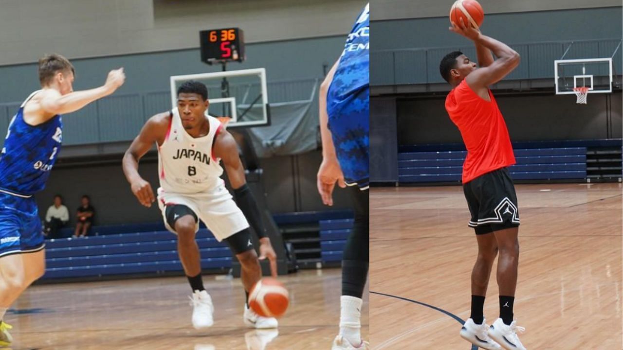 LA Lakers forward Rui Hachimura will suit up for Japan against Germany in an exhibition game on Friday. [photo: Japan Basketball IG]