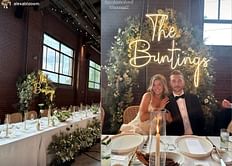 In Photos: Penguins' Michael Bunting ties the knot in grand wedding with girlfriend Jordan