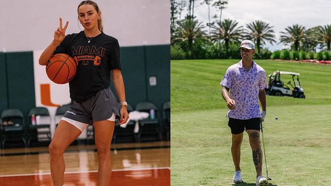 Georgia QB Carson Beck's sister Kylie shows love to heartwarming vacation snaps of Miami star Hanna Cavinder