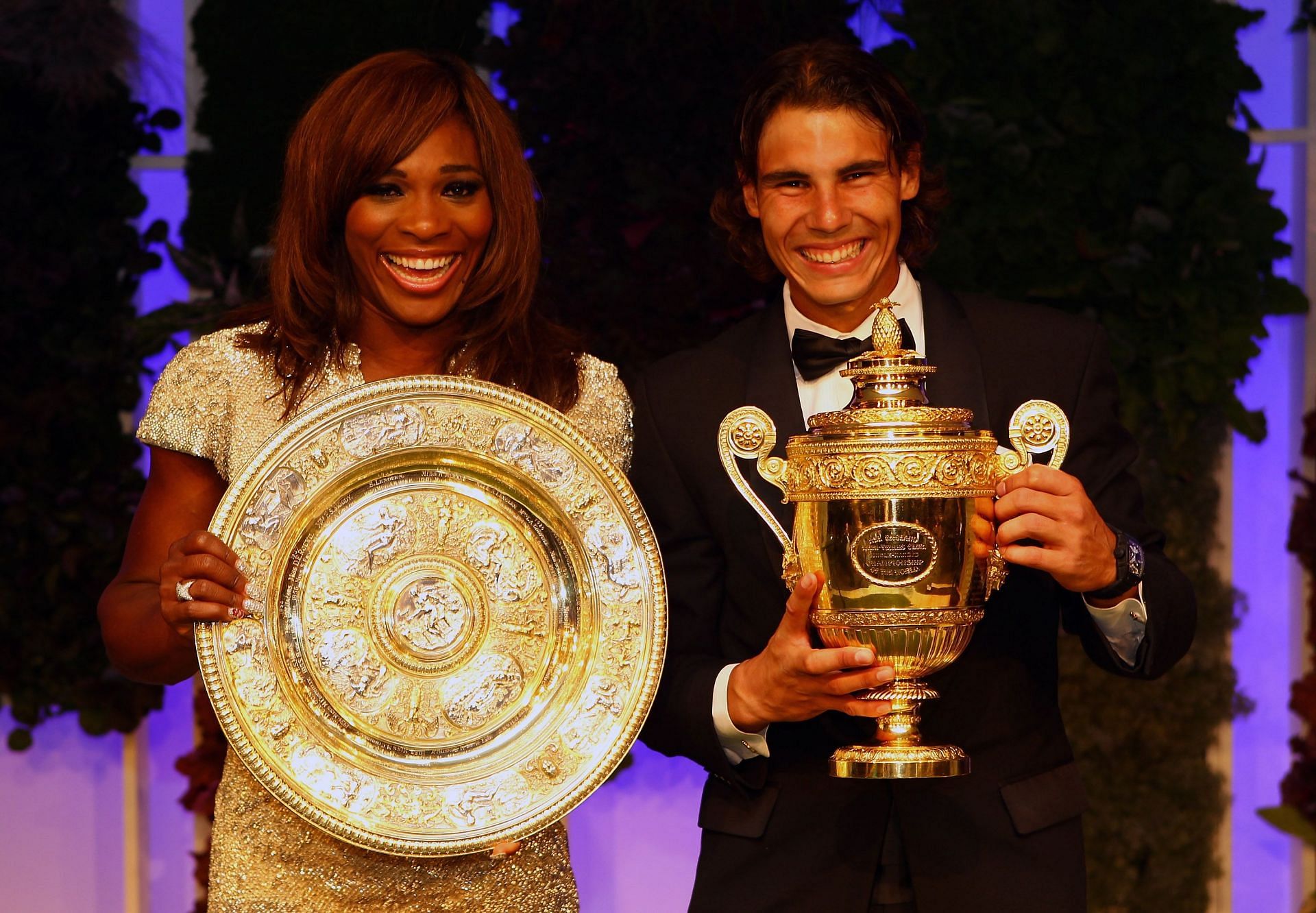 Serena Williams and the Spaniard (Source: Getty)