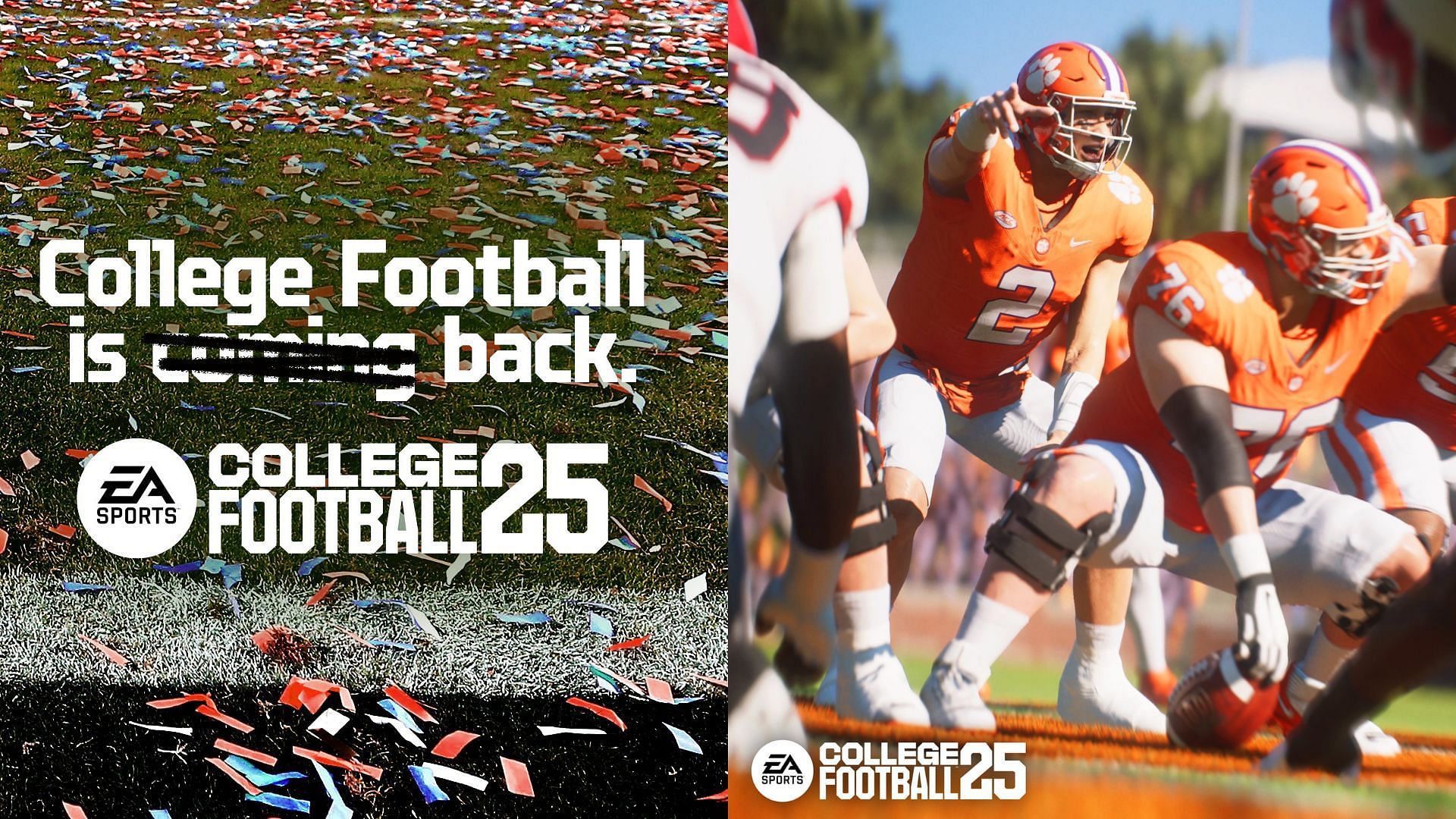 EA Sports College Football officially released worldwide on July 19 (Images courtesy of EA Sports College