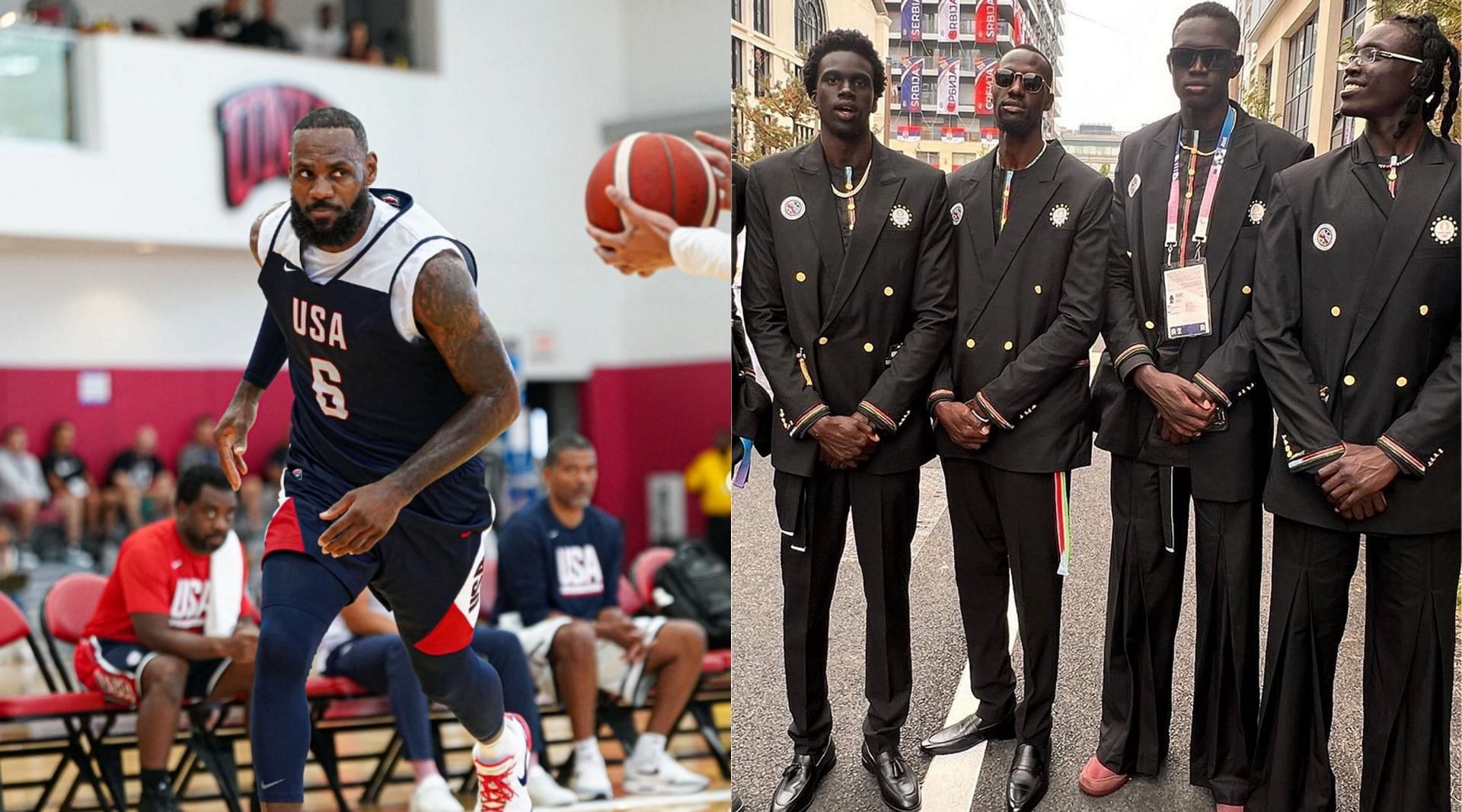 &quot;Them boys clean af&quot;: LeBron James gives fire stamp of approval to South Sudan