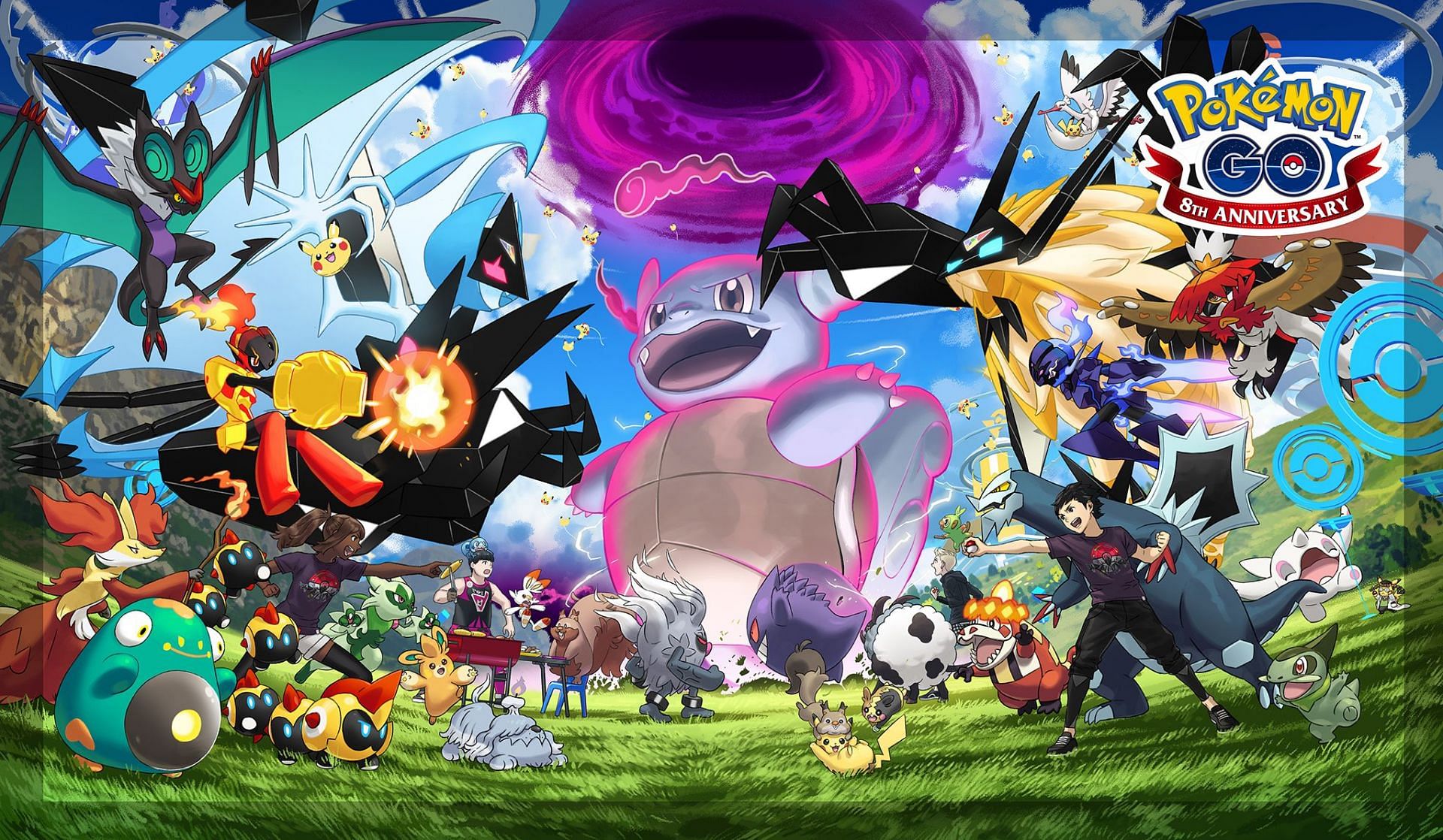 Pokemon GO 8th Anniversary picture