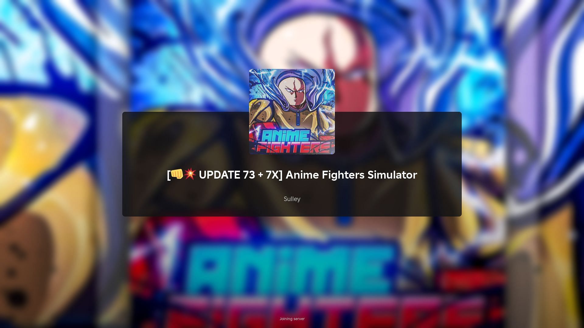 Update 73 for Anime Fighters Simulator