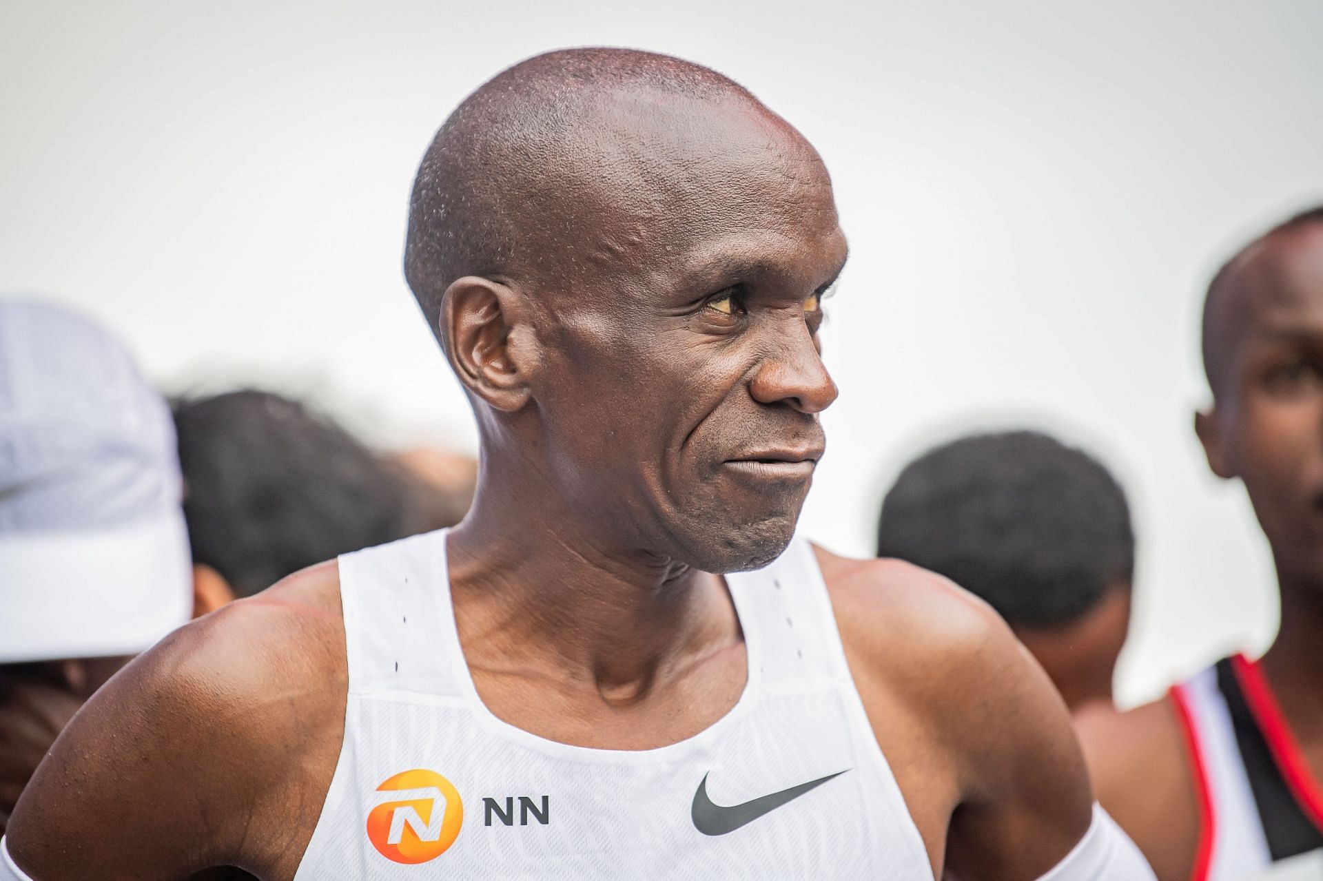 Eliud Kipchoge at the 2023 BMW Berlin-Marathon in Berlin, Germany. (Photo by Getty Images)