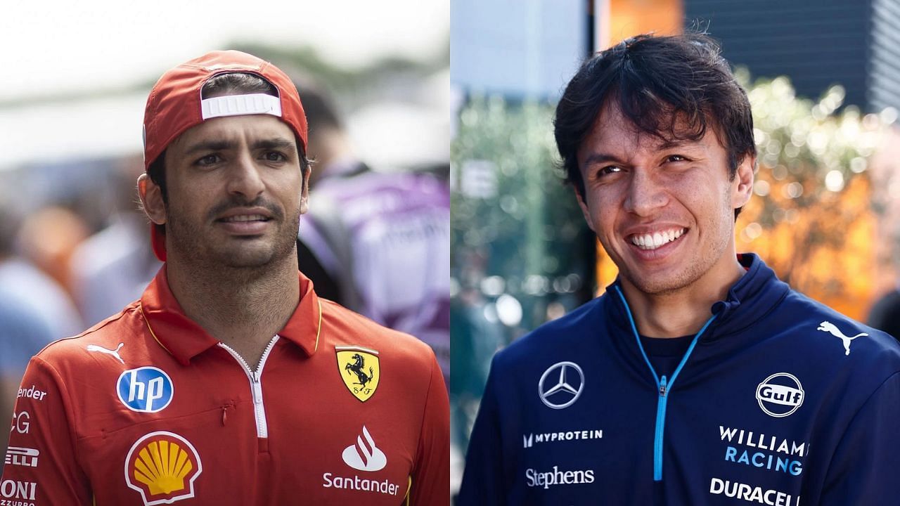 Carlos Sainz and Alex Albon (Images via Getty)