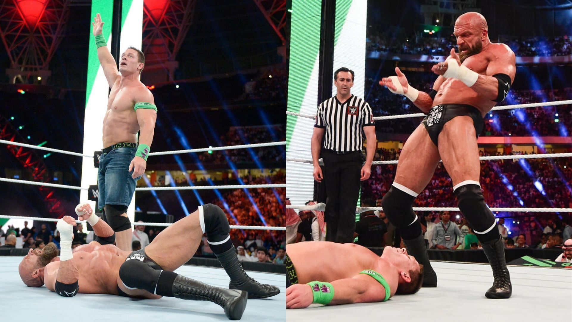 John Cena and Triple H last faced-off in 2018 (Image Credits: WWE.com)