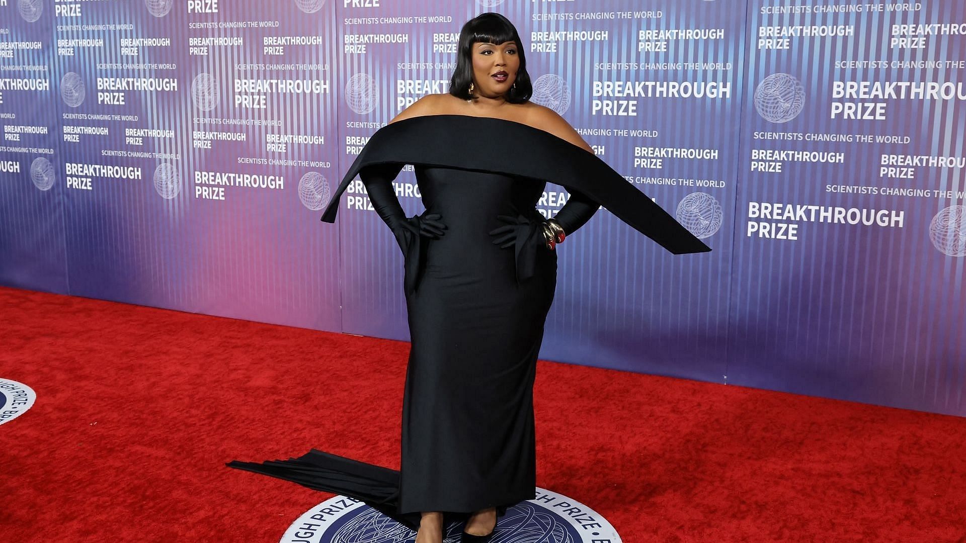 Lizzo attends the 10th Annual Breakthrough Prize Ceremony at the Academy Museum of Motion Pictures on April 13, 2024, in Los Angeles, California. (Photo by Kevin Winter/Getty Images)