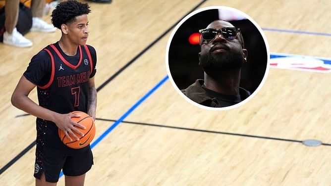 "Kiyan is problem": Dwyane Wade impressed with Carmelo Anthony's son becoming No.1 player in New York's class of 2025