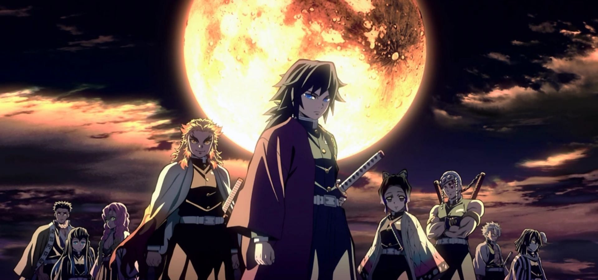 Members of Demon Slayer Corps (Image via Ufotable)