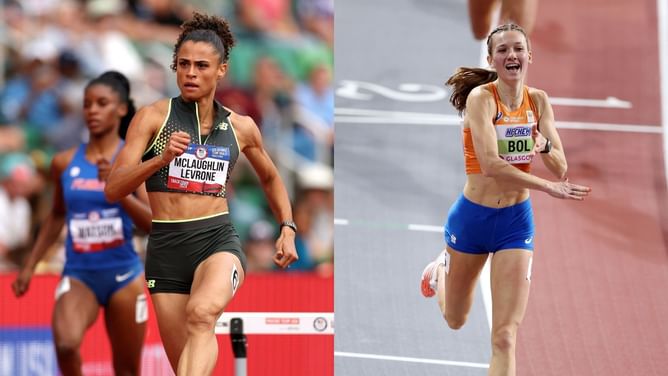 Sydney McLaughlin-Levrone vs Femke Bol: Comparing 400m hurdles personal best progression ahead of Paris Olympics 2024