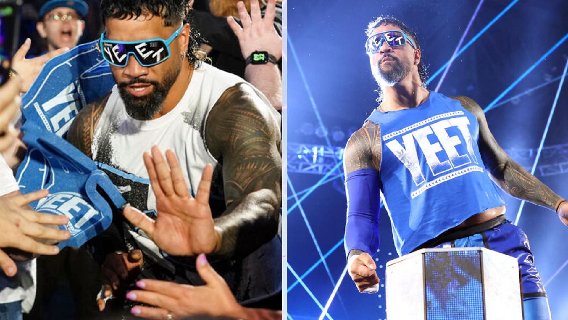 Jey Uso defeated Dominik Mysterio on WWE RAW. [Images Source: WWE.com]