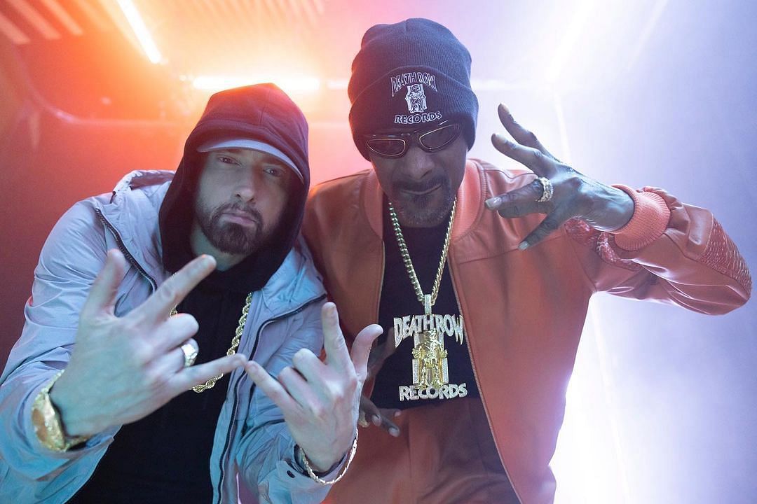 Eminem and Snoop Dogg have starred in a movie together. (Image via Instagram/ @eminem)