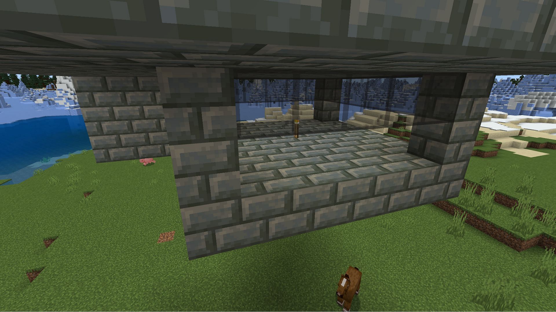 The empty villager chamber (Image via Mojang)