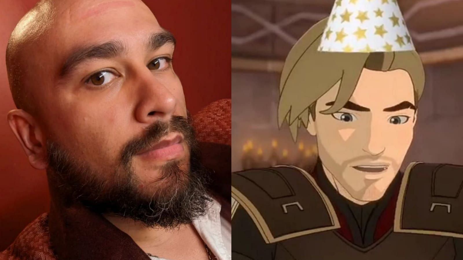 Jesse Inocalla as Soren (Image via Instagram/@jinocalla, @thedragonprince)