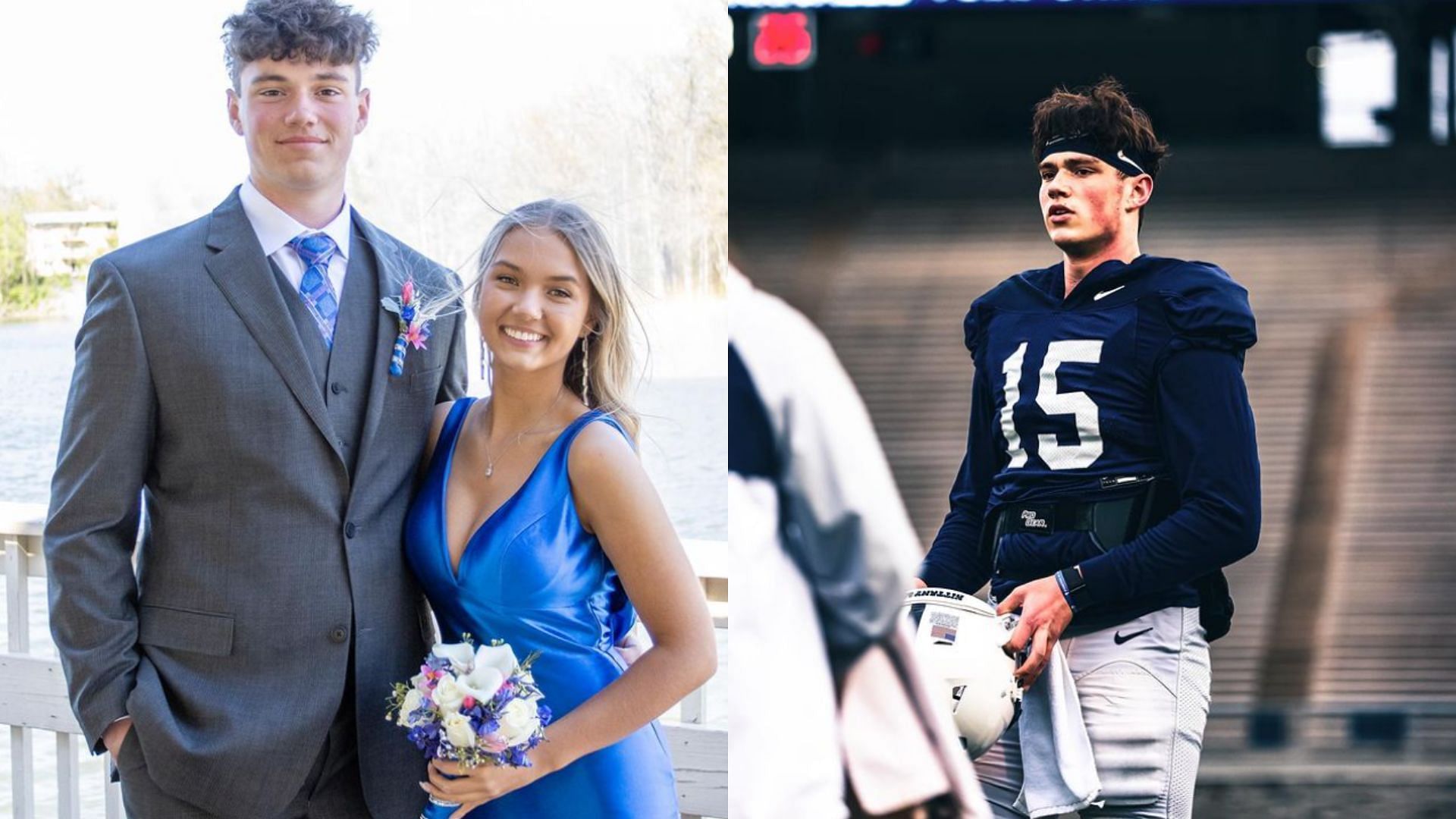 Drew Allar: IN PHOTOS: 4 times Penn State QB Drew Allar and GF Emma ...