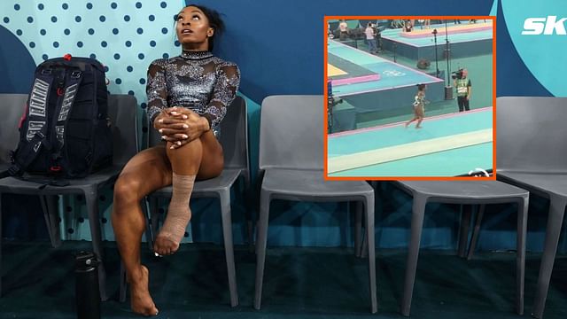 Simone Biles at Paris Olympics 