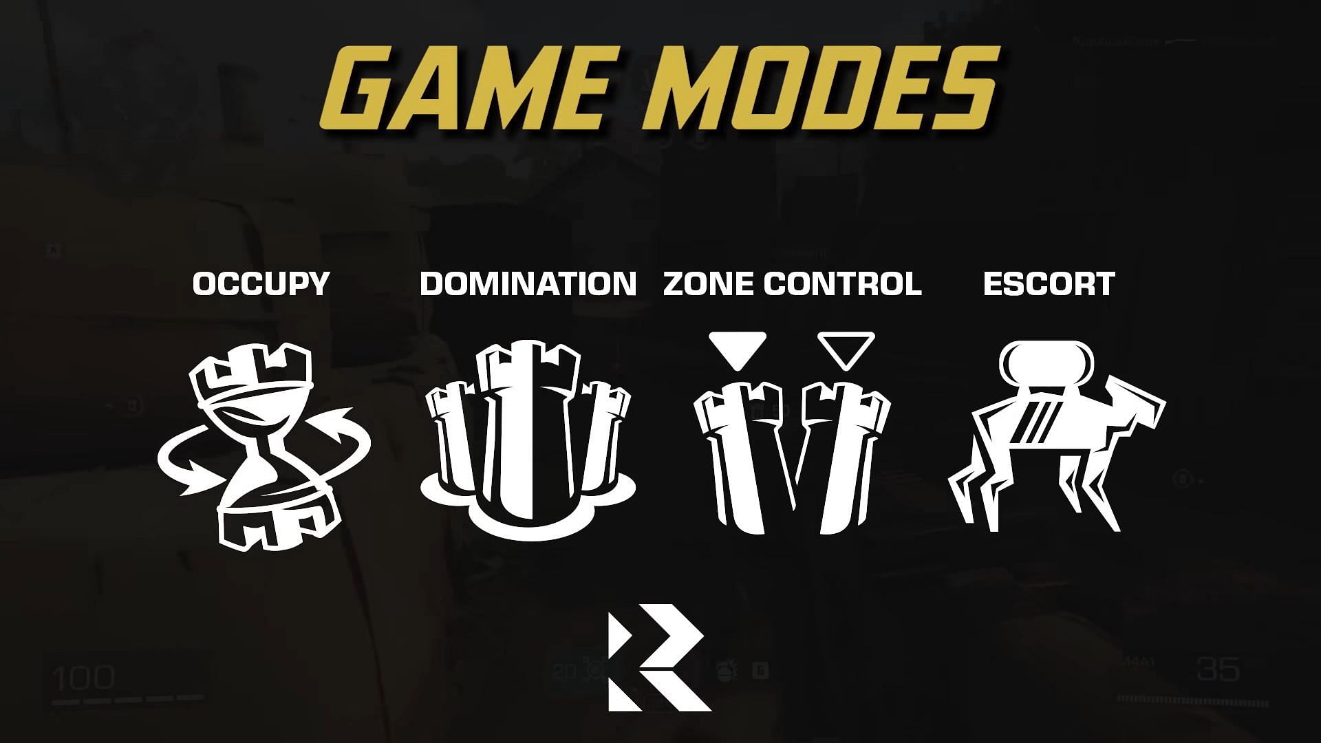 All game modes in XDefaint Ranked Play (Image via Ubisoft)