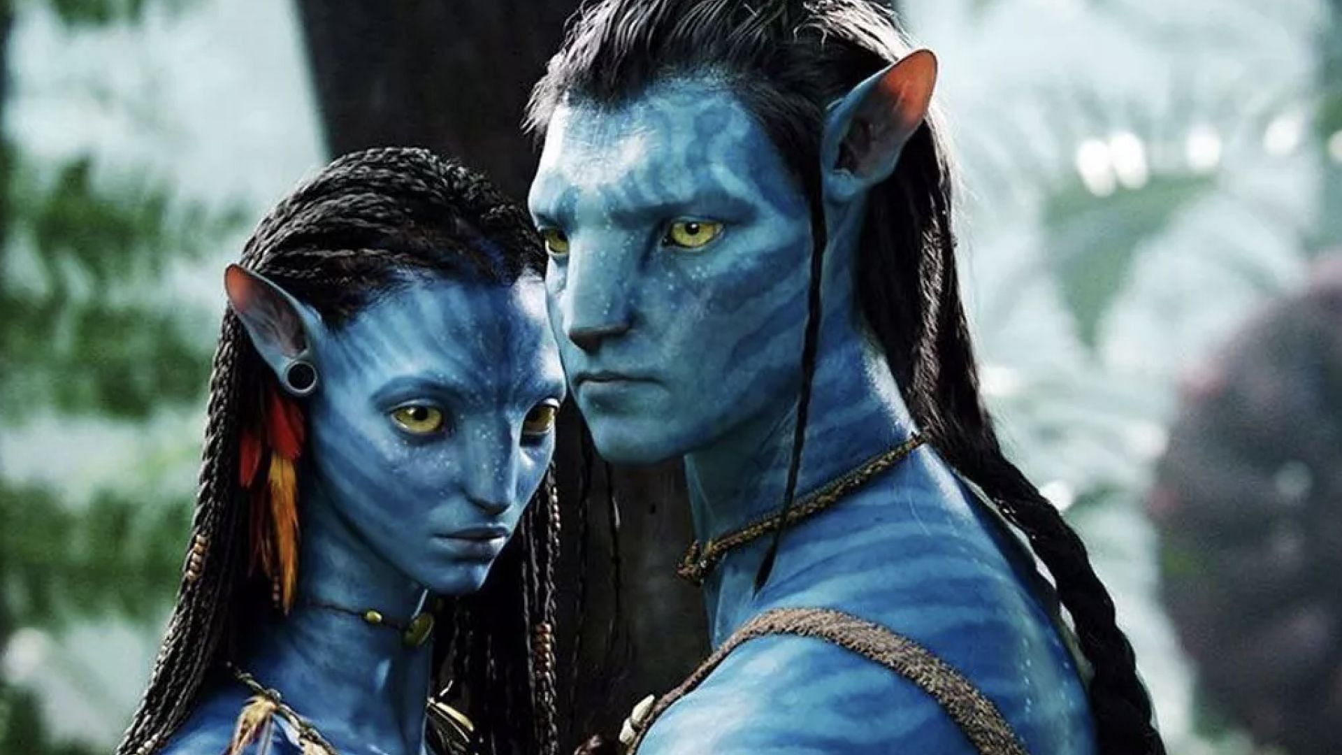 Sam Worthington and Zoe Saldana in Avatar (Image via 20th Century Fox)