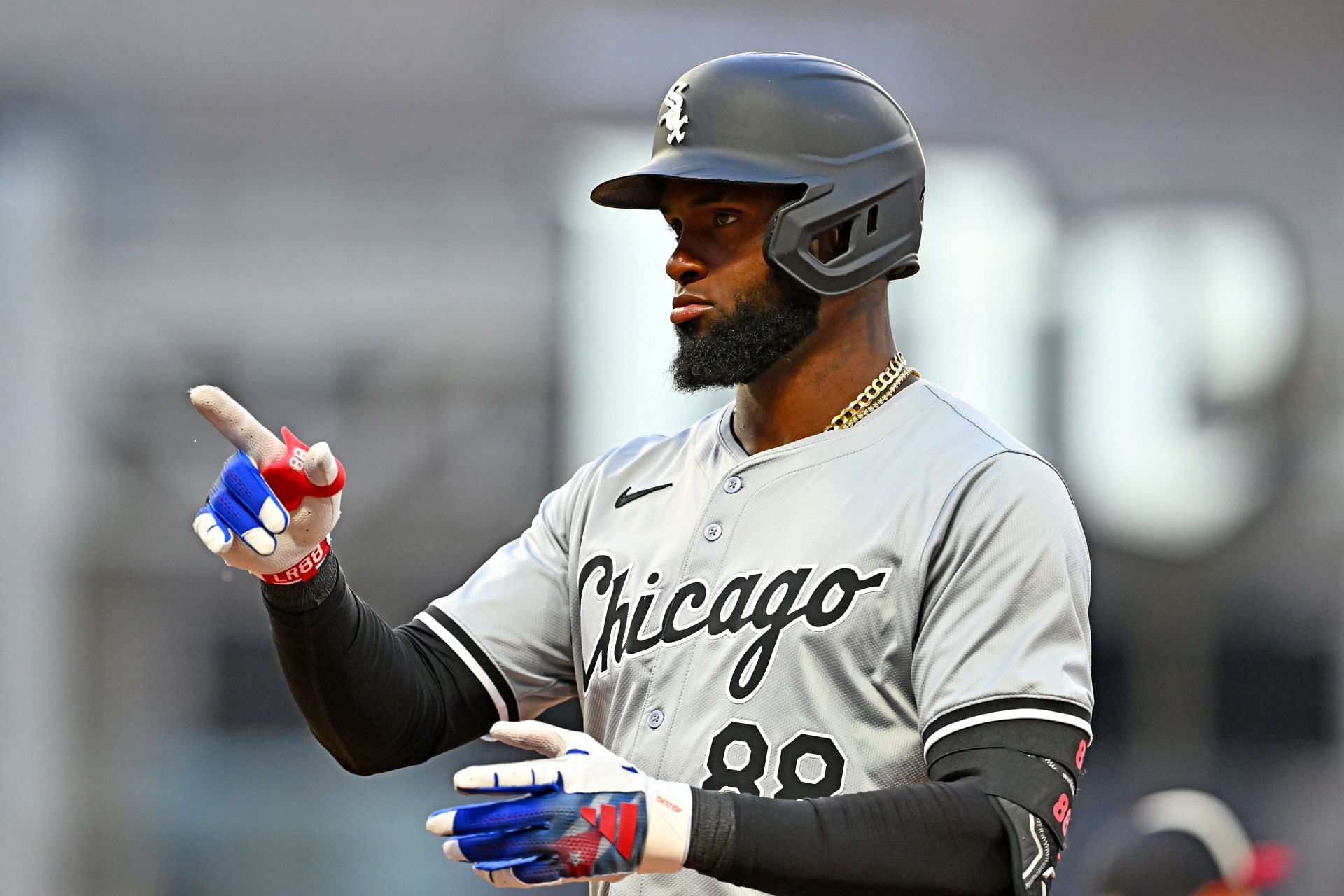 Luis Robert Jr. could hit a home run today (Image credit: Getty)