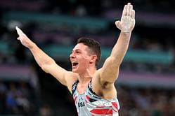 Meet Paul Juda, the Michigan gymnast whose all-around performance led USA to a hard fought bronze medal at Paris Olympics 2024