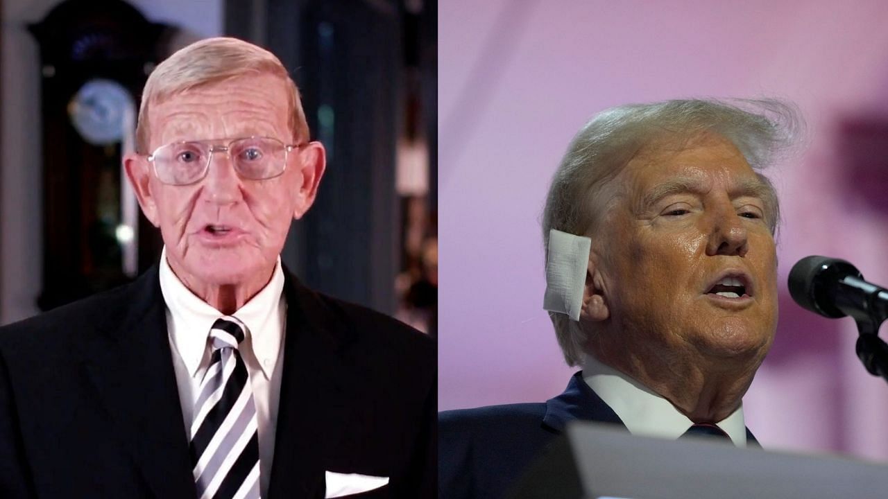 Hall of Famer Lou Holtz angry with Secret Service after former President Donald Trump