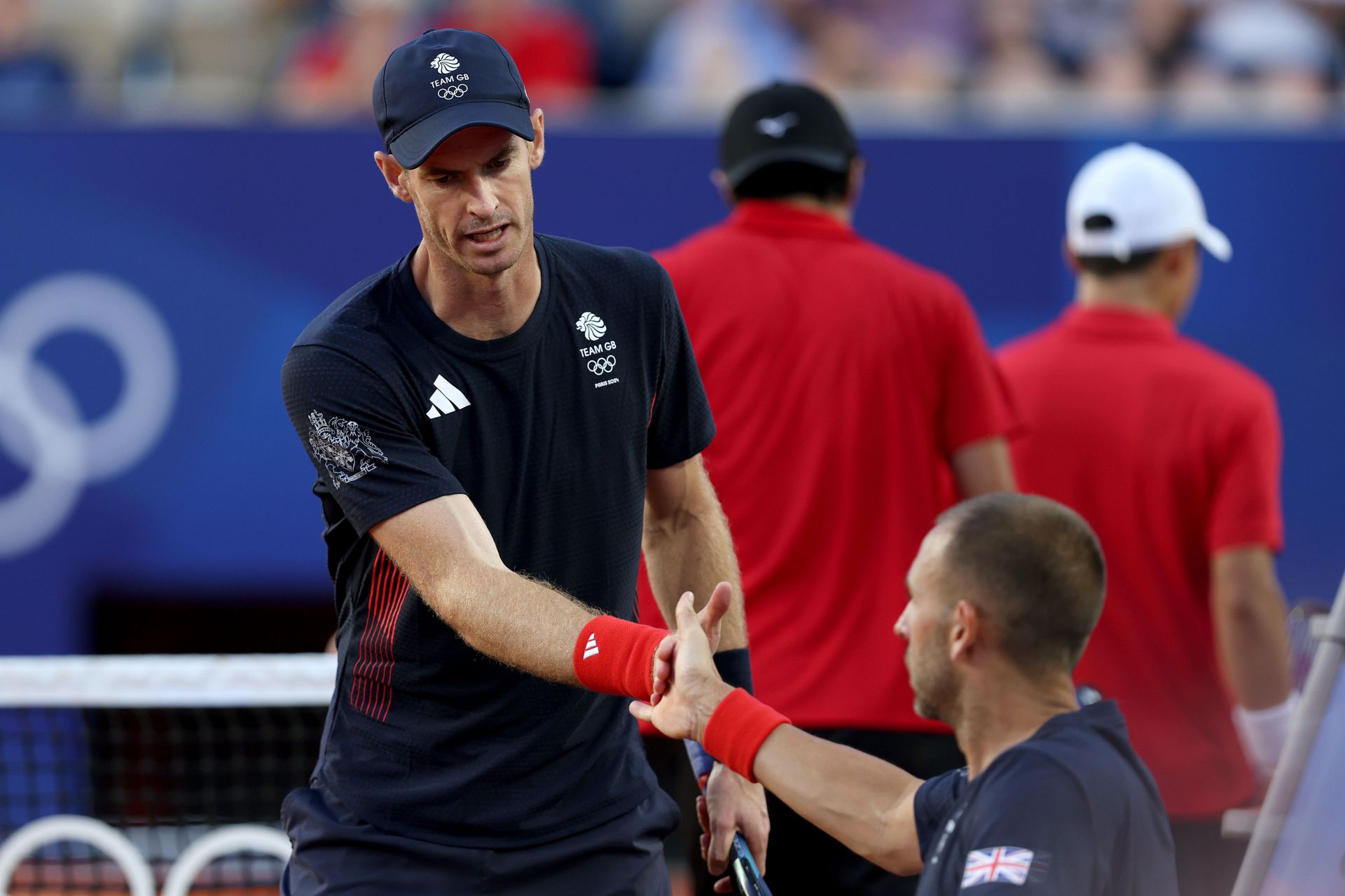 Andy Murray at the Olympic Games Paris 2024. (Image via GETTY)