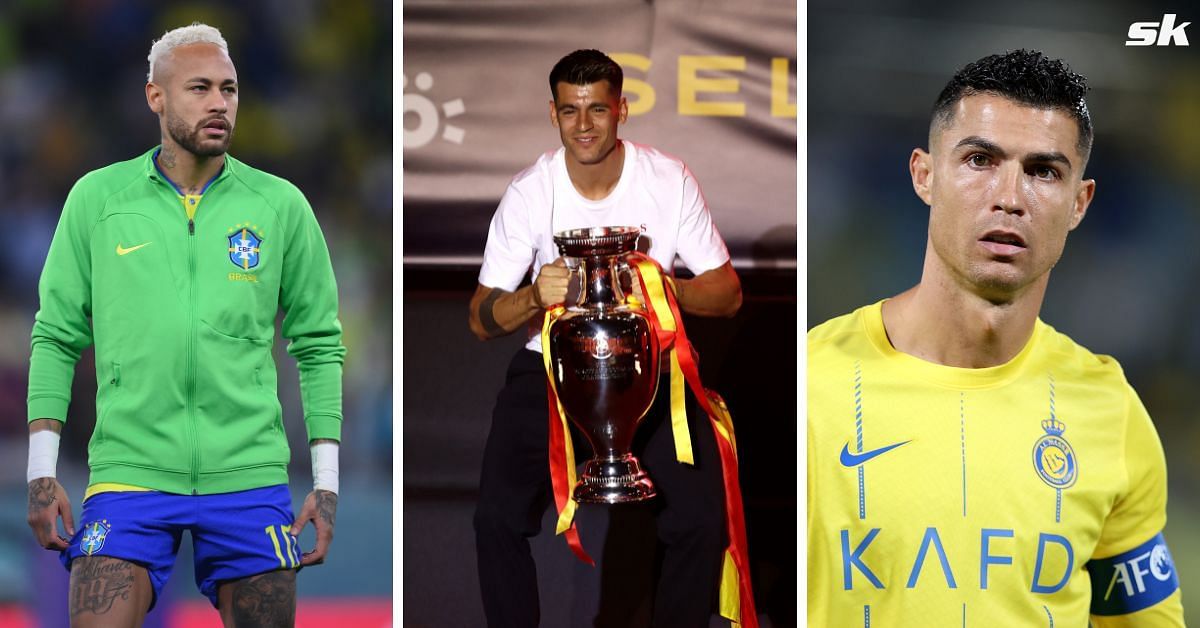 5 players with most combined transfer value as Alvaro Morata joins Cristiano Ronaldo and Neymar after AC Milan switch