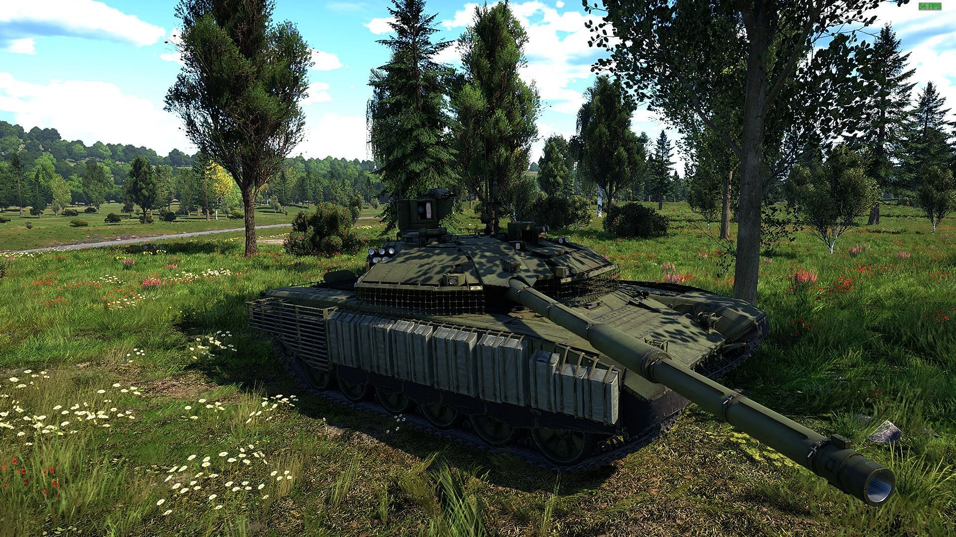 The T-90M in War Thunder (Image via Gaijin Entertainment)