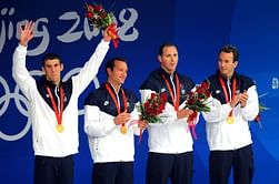 5 fastest men's swimming 4x100m freestyle relays of all time ft. Team USA at Beijing Olympics