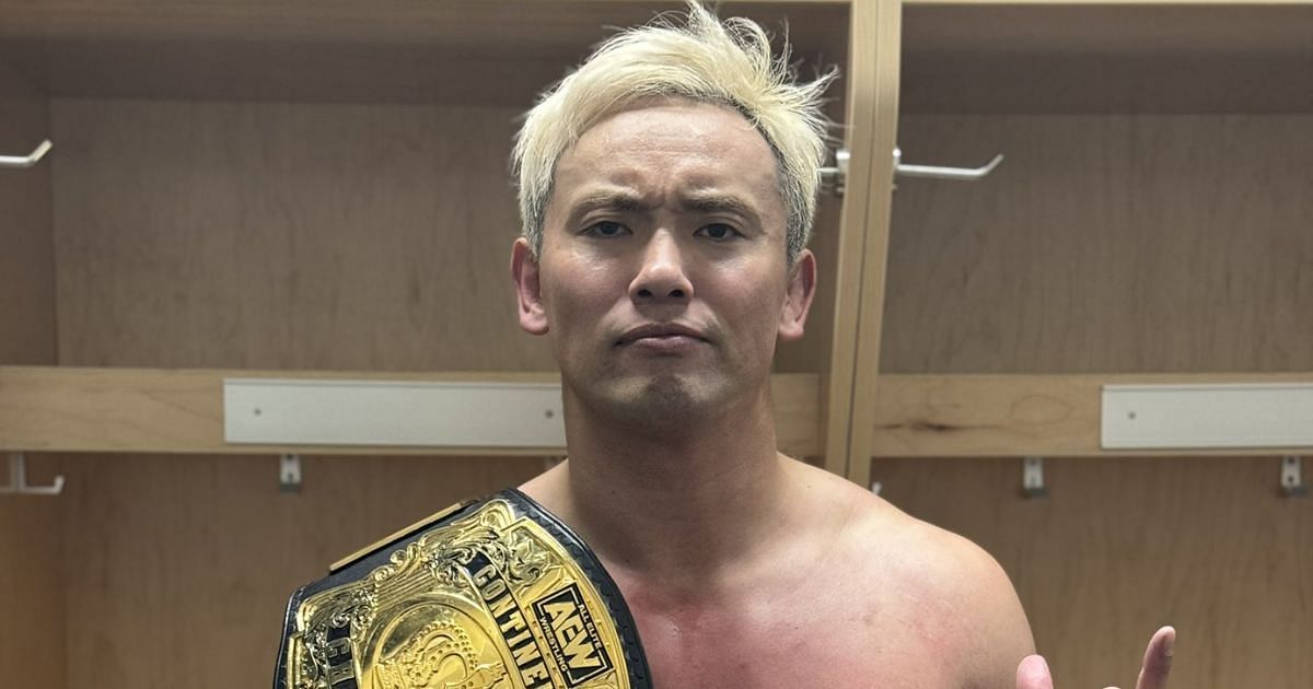  The current AEW Continental Champion Kazuchika Okada [Phoyo taken from his X account]