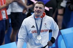 Swimming star Adam Peaty tests positive for COVID-19 a day after narrowly missing out on gold at Paris Olympics 2024