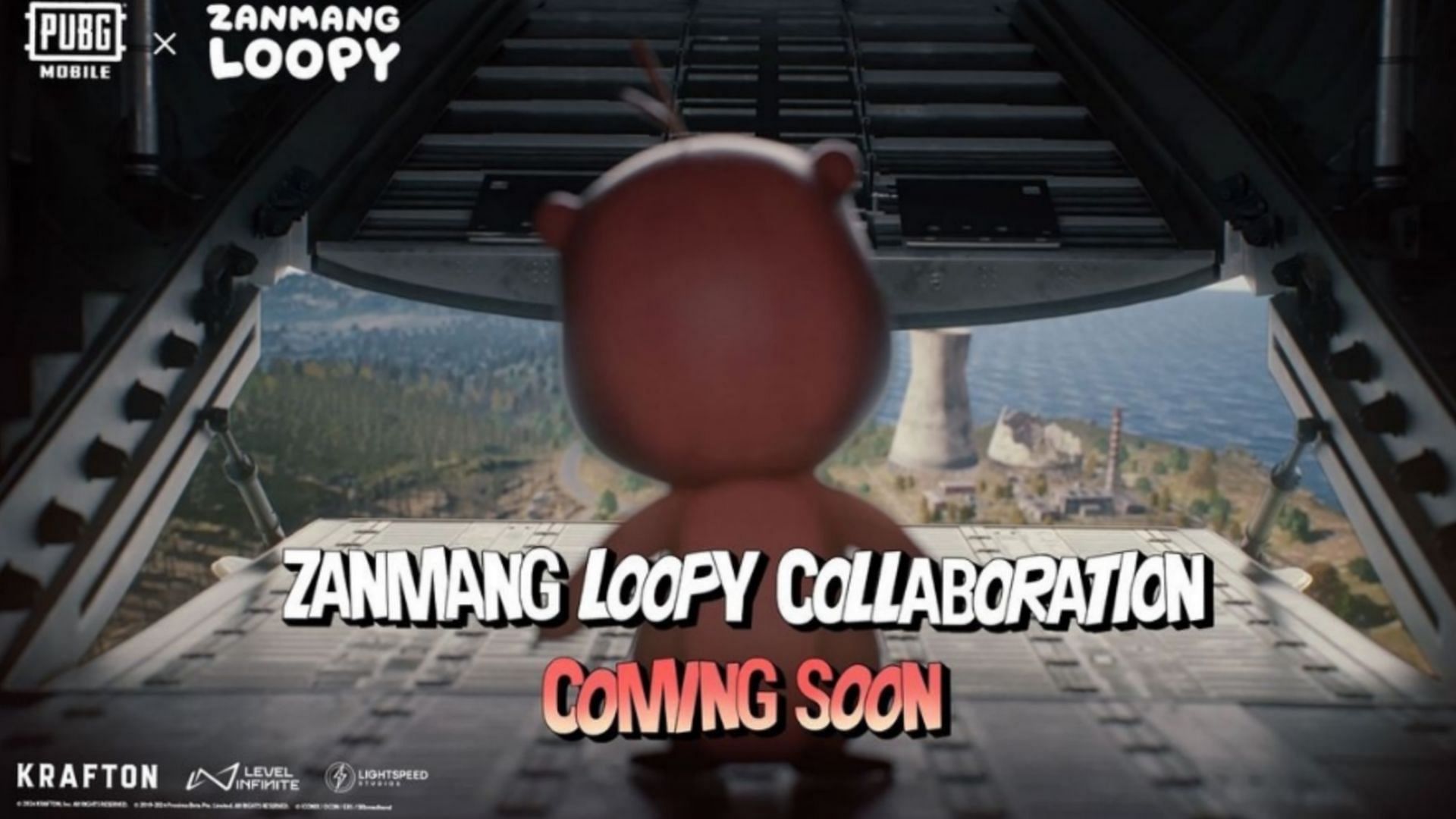 PUBG Mobile will collabprate with Zanmang Loppy (Image via Krafton) 