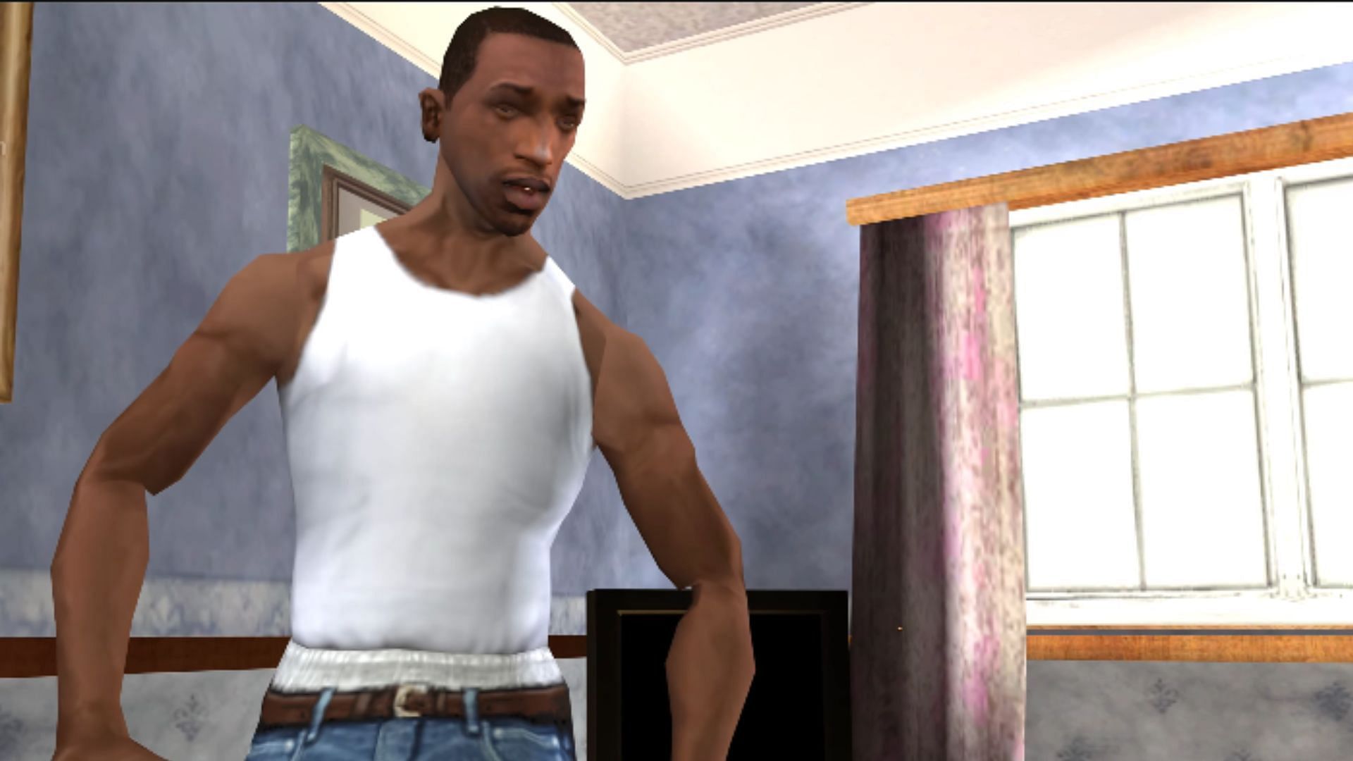 CJ is one of the most popular video game characters ever (Image via YouTube/GTA Series Videos)