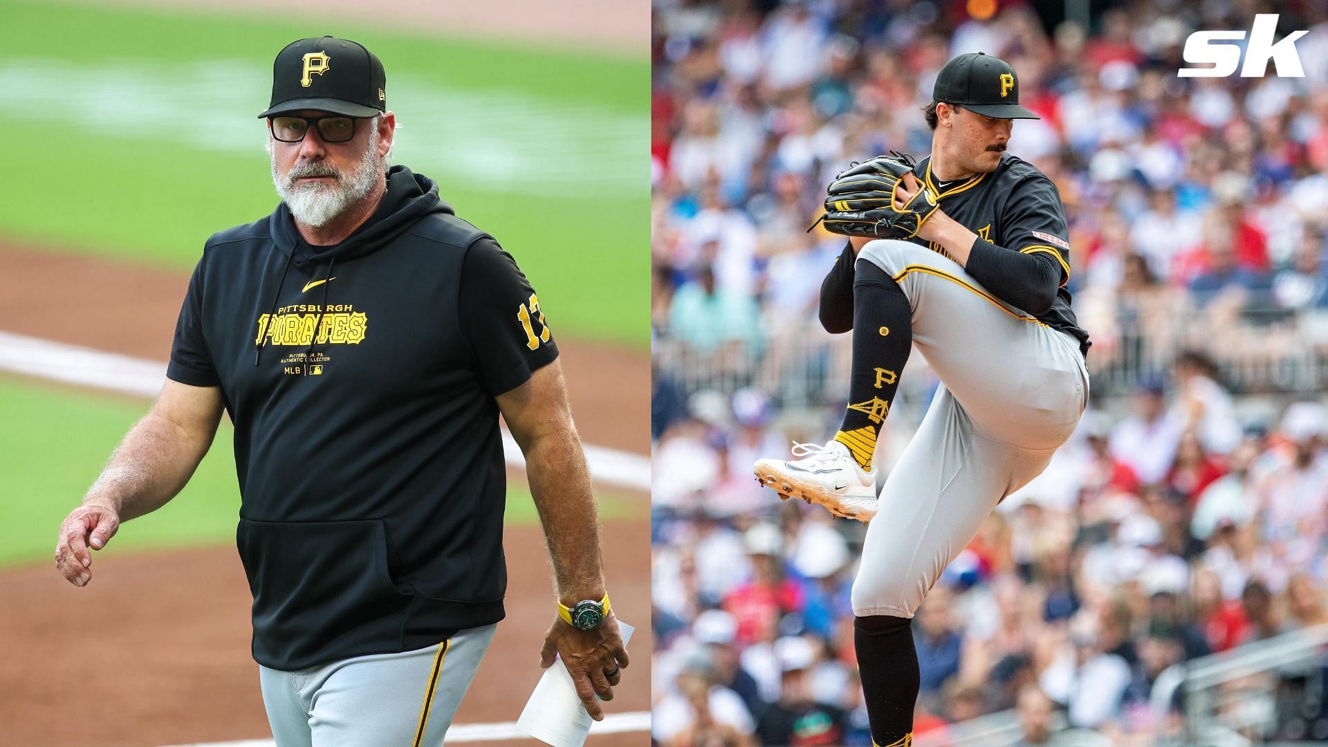 Pirates manager Derek Shelton raved about Paul Skenes ability to adjust in-game when things are not working (Image Source: IMAGN)