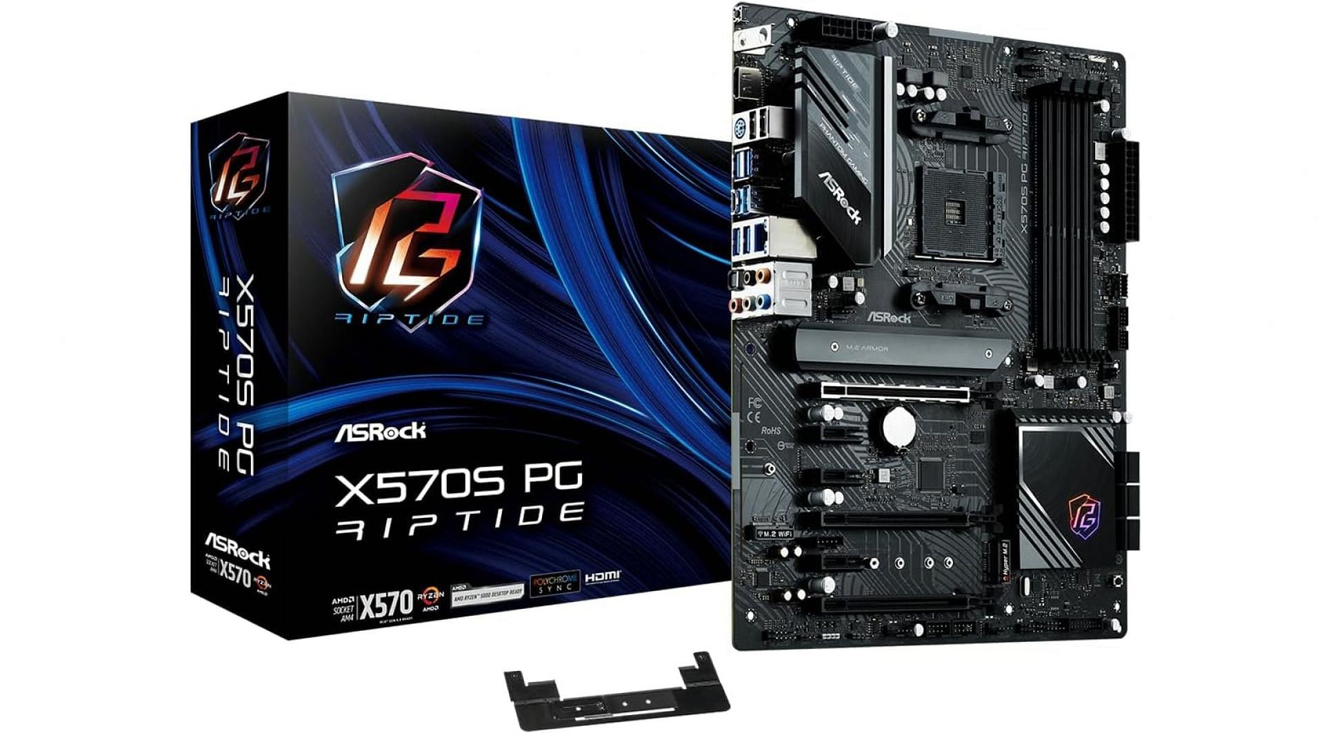 ASRock X570S PG RIPTIDE motherboard (Image via ASRock)