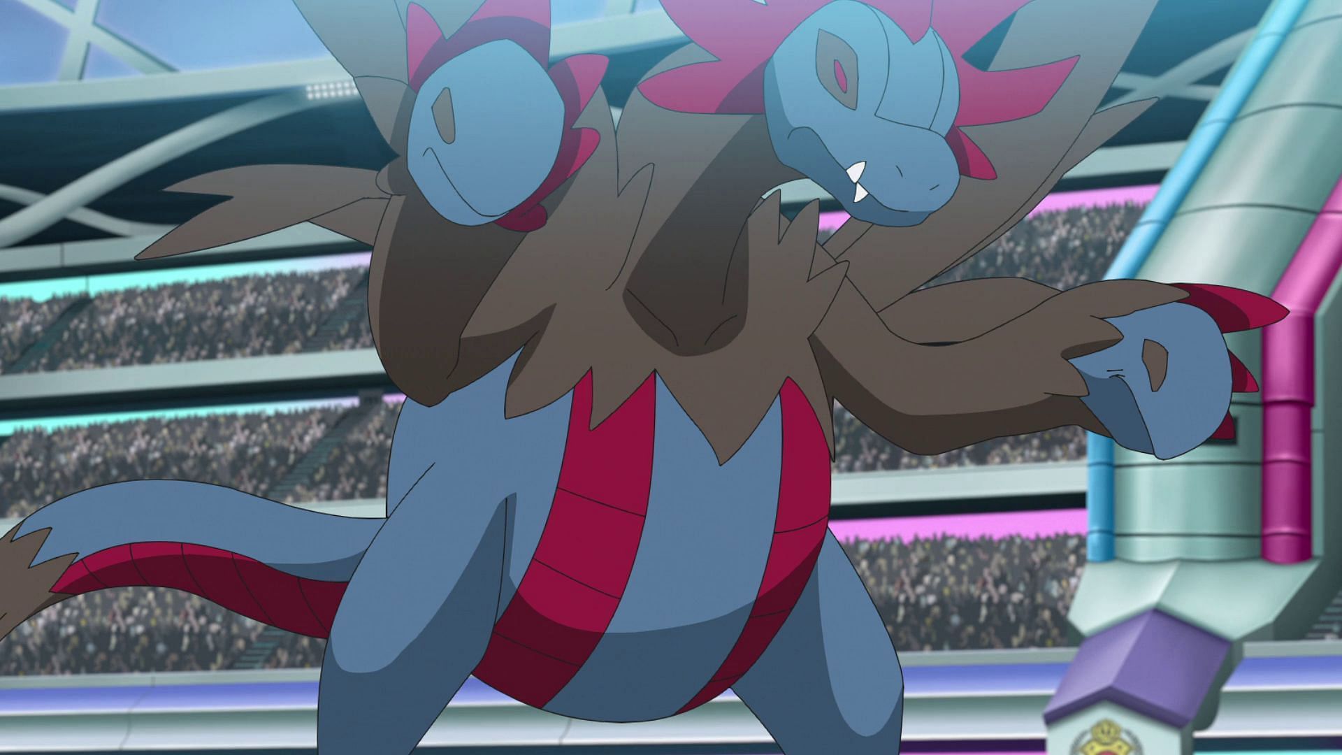 Hydreigon is both a good PvE attacker and a decent pick for competitive play (Image via The Pokemon Company)